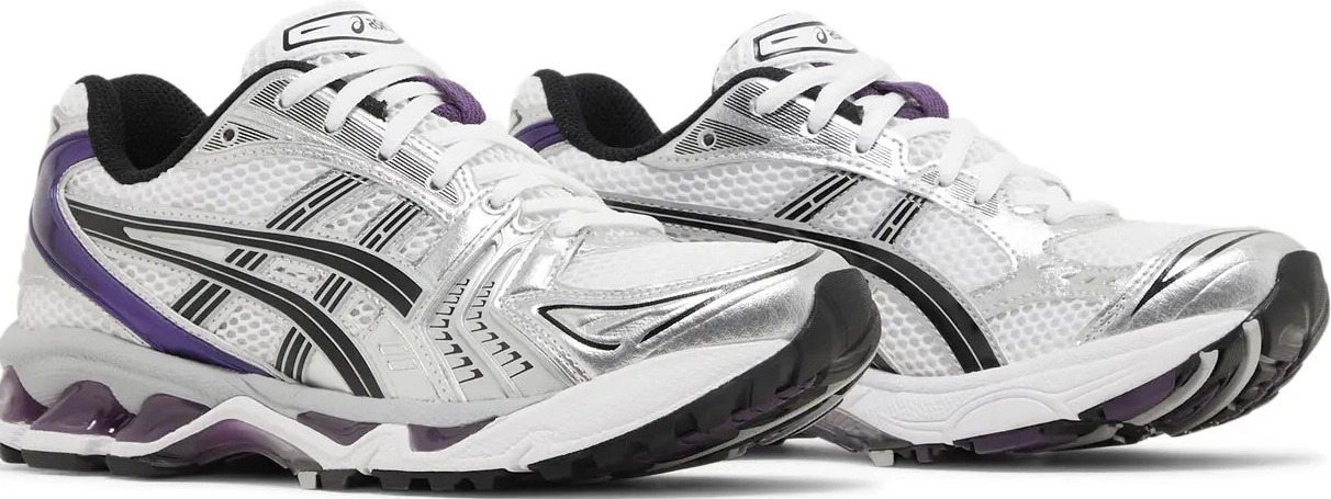 W White ASICS 14 Grape Gel-Kayano Dark 0724